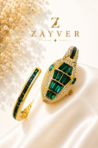Hidden Crystal Bracelet Watch