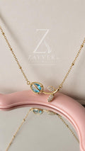 Anti-tarnish Tulip Necklaces Green D