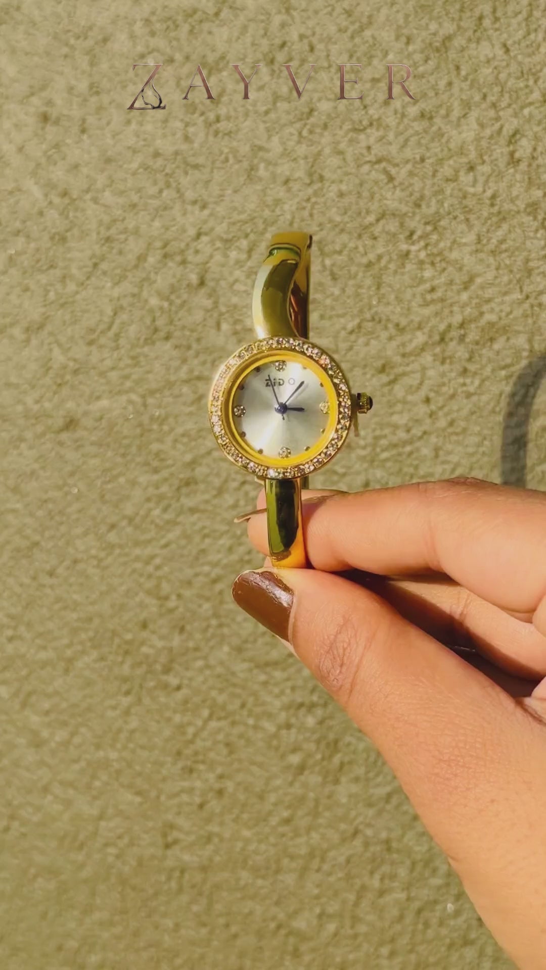 Grace Crystal Bracelet Watch GWCD