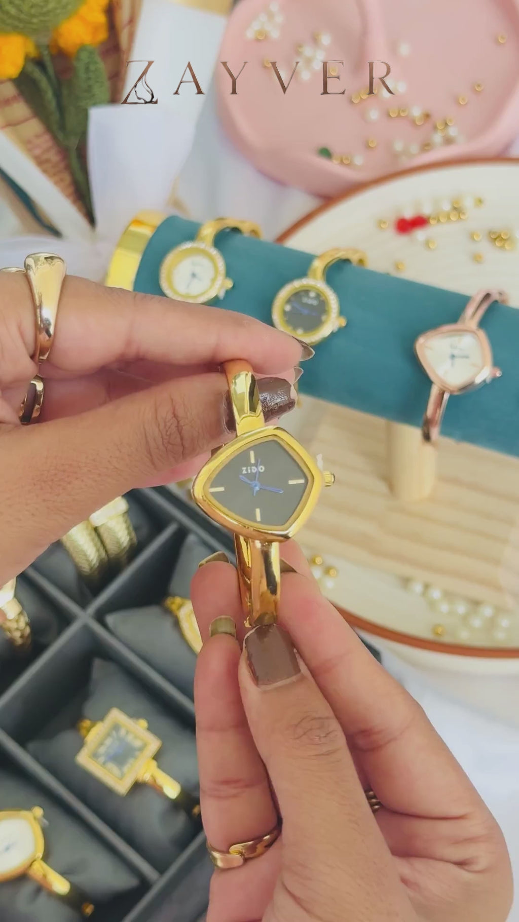 Grace Crystal Bracelet Watch GBT