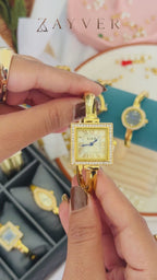 Grace Crystal Bracelet Watch GWD