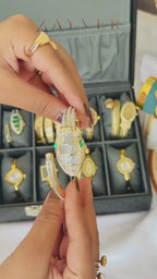 Hidden Crystal Bracelet Watch
