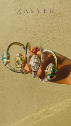 Hidden Crystal Bracelet Watch